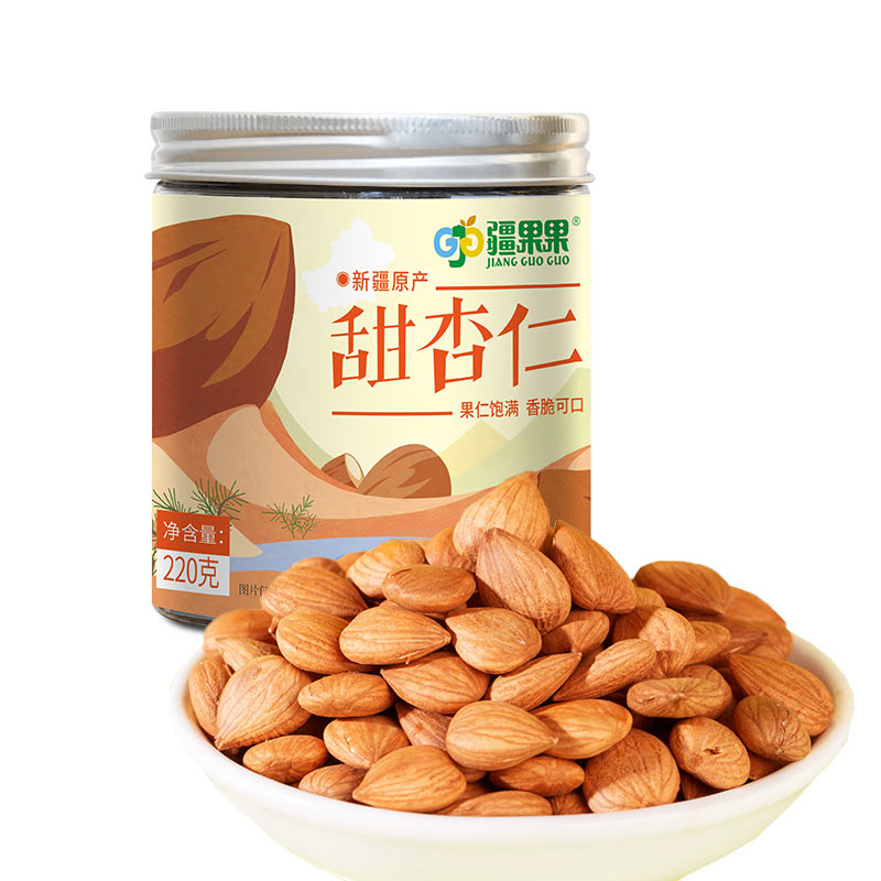 疆果果甜杏仁220g/罐